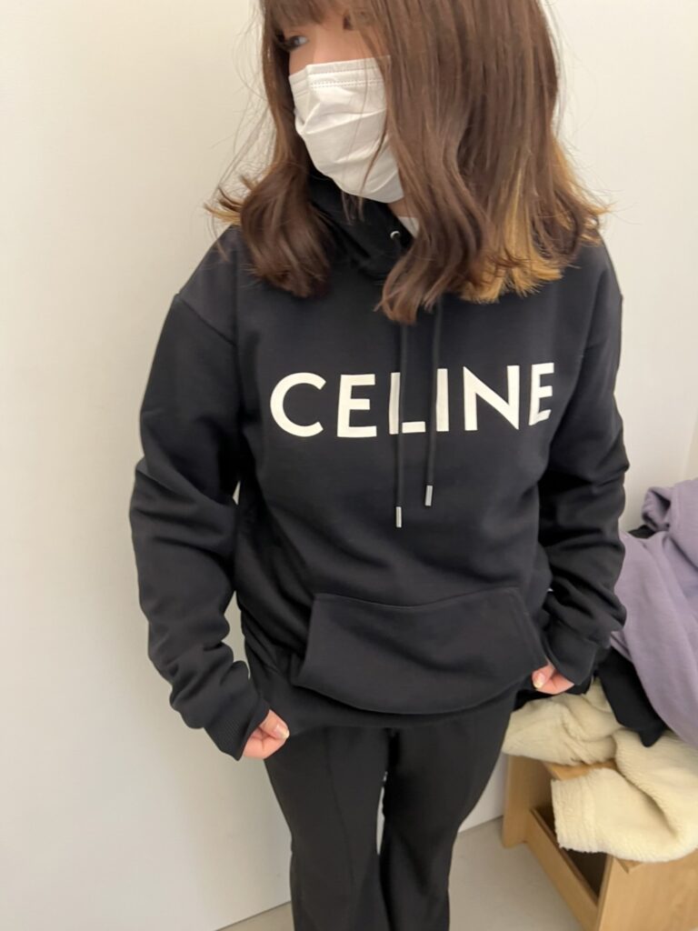 CELINE　ルーズスウェットシャツ　